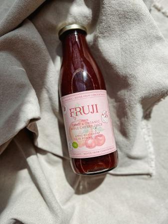Appel en kersensap, Fruji (6x75cl) (bio)