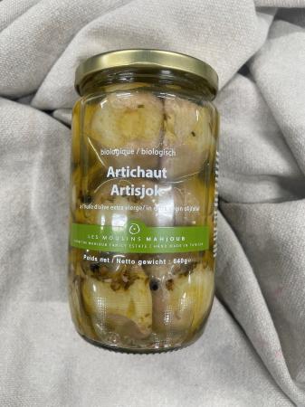 Artisjok in extra virgin olijfolie pr (640g) (bio)