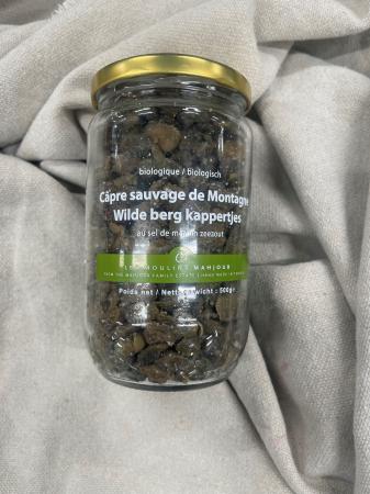 Capers in seasalt pr (500g) (bio)