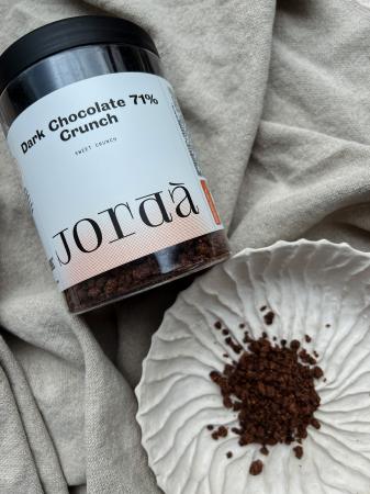 Crunch dark chocolat 71%, Premium Label Jorda (400g)