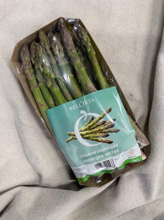 Asperges groen Belgie pr (kist 8x500g)