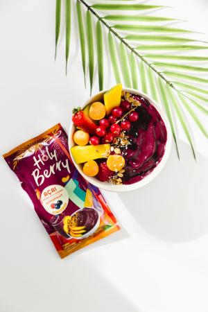 Acai - met GUARANA Holy Berry pr (doos 64x100g) DPV (bio)