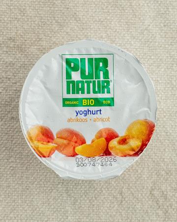 Yoghurt abrikoos, Pur Natur pr (doos, 12x100g)
