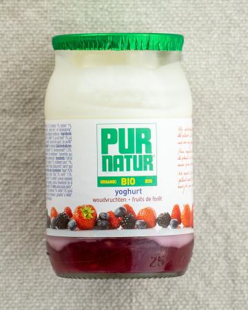 Yoghurt bosvruchten, Pur Natur pr (doos, 8x150g)