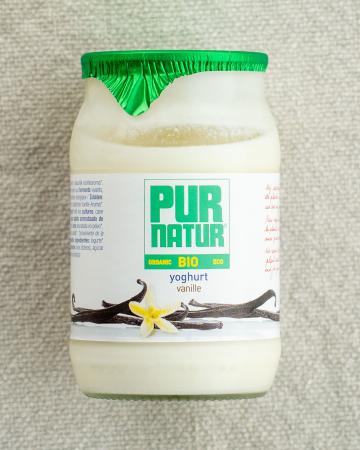 Yoghurt vanille, Pur Natur pr (doos, 8x150g)