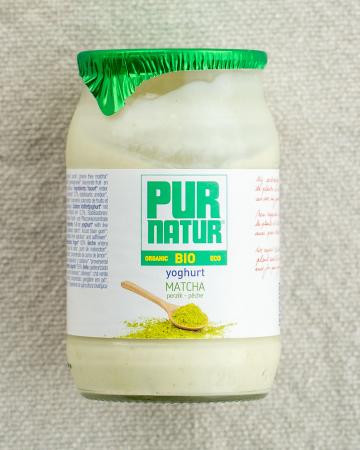 Yoghurt matcha, Pur Natur pr (doos, 8x150g)