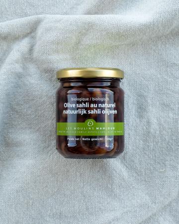 Olives natural Sahli pr (130g) (bio)