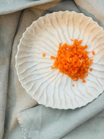 Wortel oranje blokjes 5mm pr (1kg)