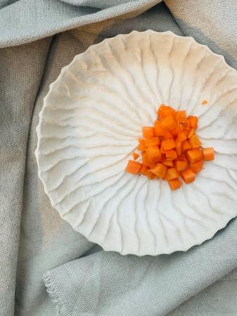 Wortel oranje blokjes 1cm pr (1kg)